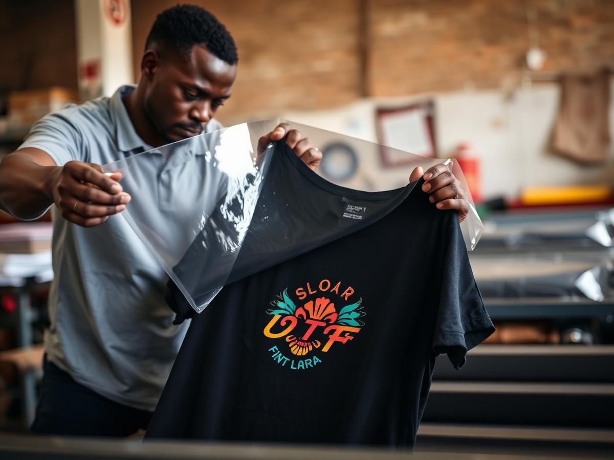 Kubandua DTF kwenye t-shirt