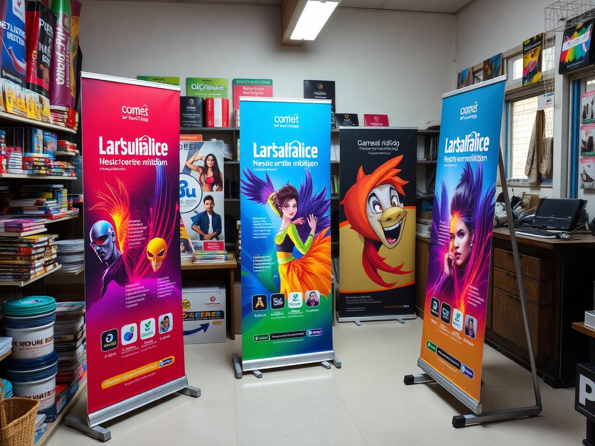 Roll-up na X-stand