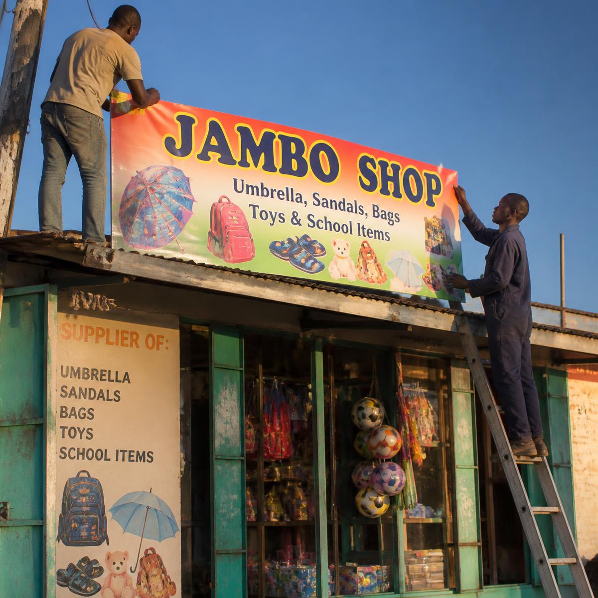 Kufunga bango dukani